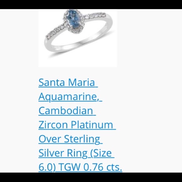 Aquamarine ring - Picture 3 of 7